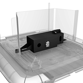 Furrion Chill® Single-Zone RV Air Conditioner Controller - 2-Speed, Black (R410A Refrigerant Compatible) #FACC10SA-BL