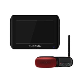 Furrion Vision S® RV Backup Camera System with 5&quot; Monitor - Rear Camera &amp; LED Marker Light #FOS05TASM