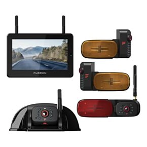 Furrion Vision S®+ RV Observation System - 7&quot; Monitor, Side Cameras with LED Marker Lights, Sharkfin Camera, Rear Camera with LED Marker Light #FOS7HTAPM