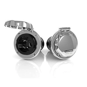 Furrion 32A Round Inlet, Stainless Steel #F32INS-SS