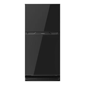 Furrion Arctic® Built-In RV Refrigerator - 12V, 8 cu. ft., Black Glass Doors, Left Hinge #FCR08DCGTA-KR 
