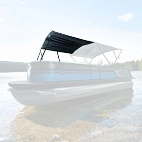Bimini Extension for SureShade®  Power Bimini - 6&#039; Black Hardware with Black Canvas