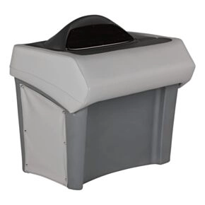 Lippert Rockport Series 34&quot; Pontoon Helm Stand – River Rock #20221094194