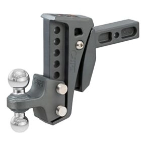 CURT Rebellion XD Adjustable Cushion Hitch (2&quot; Shank, 2&quot;, 2-5/16&quot; Balls, 15K) #45951