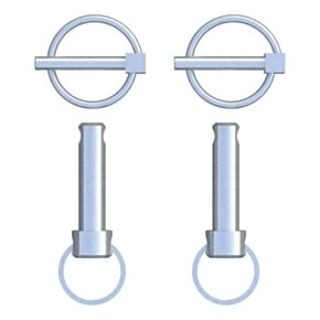 CURT Replacement Rambler Tow Bar Base Pins #19261