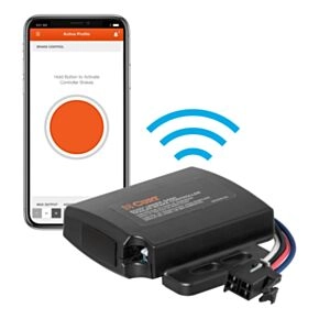 CURT Echo Under-Dash Trailer Brake Controller, Bluetooth® Smartphone Connection #51190