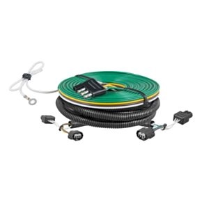 CURT 58904 Custom Towed-Vehicle RV Wiring Harness for Dinghy Towing, Fits Select Honda CR-V