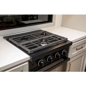 Furrion Chef Collection 24&quot; RV 3-Burner Gas Range Black #FGR24D3A1A-BL