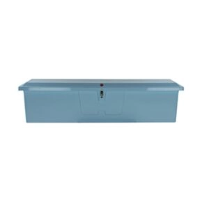 Taylor Made Stow N’ Go Fisherman’s Fiberglass Dock Box, Extra Large (24&quot;H X 95&quot;W X 22&quot;D), Ice Blue #83560IB
