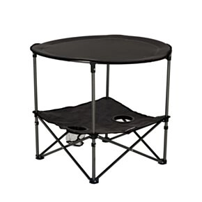 Lippert Two-Tier Folding Camping Table - Dark Grey #2023053720