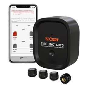 CURT Tire Linc Auto Trailer Tire Pressure Monitoring System TPMS #57009