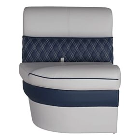 Lippert Sunset Collection 24&quot; Radius Corner Pontoon Seat #2024021176