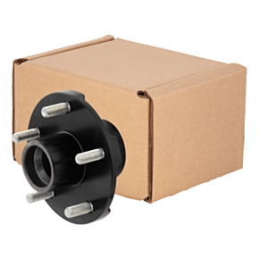 Lippert Idler Hub with Races &amp; Wheel Studs - 3,500-lb. Axles, 5 on 5&quot; Bolt Pattern, 1/2&quot; Stud Size #2024029109