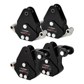 Lippert Equa-Flex® Rubberized Equalizer Short Triple Axle Kit for 5,000-8,000-lb. Axles (Two Pairs) #2024115101