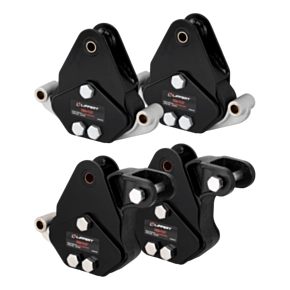 Lippert Equa-Flex® Rubberized Equalizer Short Triple Axle Kit for 5,000-8,000-lb. Axles (Two Pairs) #2024115101