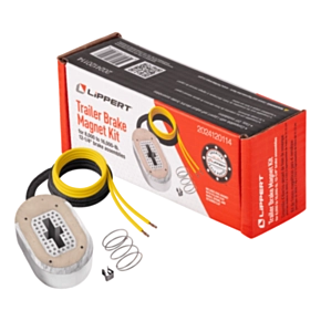 Lippert Electric Trailer Brake Magnet Kit - 8,000-16,000-lb. Axles, 12-1/4&quot; Brake Size, Yellow Lead Wire #2024120114
