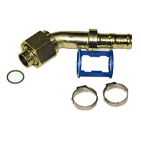 Fitting, Clip-Lok, 45 Deg, 3/4 FO x #12 Hose #313524