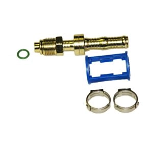 Fitting, Clip-Lok, Str, 3/8 MO x #6 Hose #313608