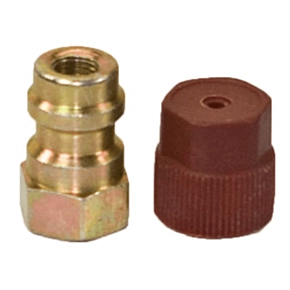 Adapter, 7/16 FFL x R134a, High Side #314016