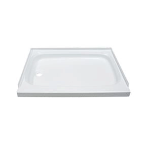 Lippert RV Shower Pan with Left Drain - 24&quot; x 36&quot; White #210373