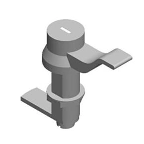 Rm01113; Black Qtr Turn Handle