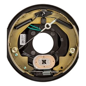 Lippert Forward Self-Adjusting Trailer Brake Assembly - 10&quot; x 2-1/4&quot; Brake Size, 4-Bolt, 3,500-lb. Axles, Right (Passenger) Side #296650