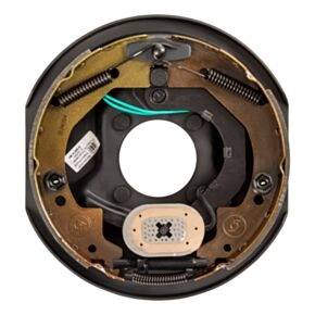 Lippert Electric Trailer Brake Assembly - 10&quot; x 2-1/4&quot; Brake Size, 4-Bolt, 3,500-lb. Axles, Right (Passenger) Side #298274