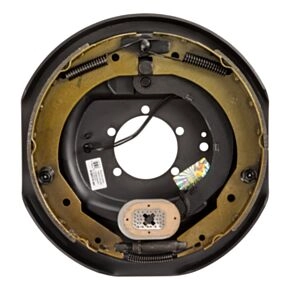 Lippert Electric Trailer Brake Assembly - 12&quot; x 2&quot; Brake Size, 5-Bolt, 5,200-8,000-lb. Hybrid Axles, Right (Passenger) Side #298276