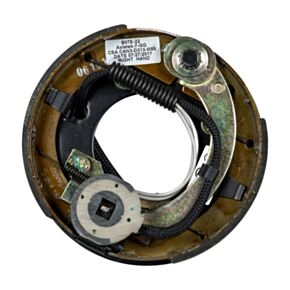 Lippert Electric Trailer Brake Assembly - 7&quot; x 1-1/4&quot; Brake Size, 4-Bolt, 2,200-lb. Axles, Right (Passenger) Side #389876