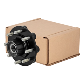 Lippert Standard Threaded Oil Idler Hub Assembly with Installed Bearing Kit - 8,000-lb. Axles, 8 on 6-1/2&quot; Bolt Pattern, 5/8&quot; Stud Size #717392