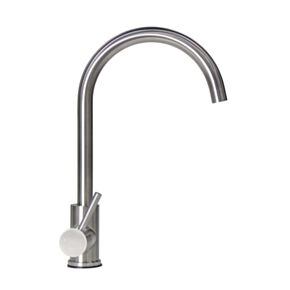 Lippert Flow Max™ Curved Gooseneck Faucet - Stainless Steel