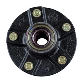 Idler Hub Assembly, 5 on 4.5&quot;; 5.5&quot; Hub Flange - 2,200 lbs. (Fully Assembled)