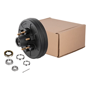Lippert 12&quot; Brake Hub with Bearing Kit (Not Installed) - 6,000-lb. Axles, 6 on 5-1/2&quot; Bolt Pattern, 1/2&quot; Stud Size #814211