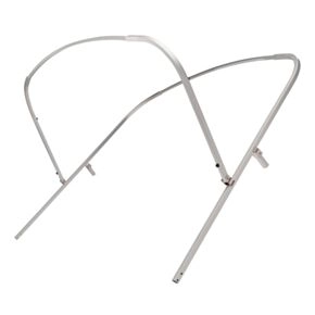 SureShade Power Bimini Rear Frame Assembly - Silver