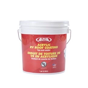 4034 Acrylic RV Roof Coating, White (1 Gallon)
