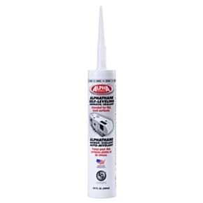5121 ALPHATHANE 100% Solids Self-Leveling Sealant - Various Colors (9.8 Oz. Tube)