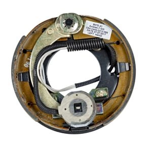 Lippert Electric Trailer Brake Assembly - 7&quot; x 1-1/4&quot; Brake Size, 4-Bolt, 2,200-lb. Axles