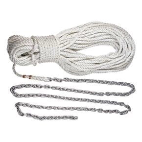 Lewmar Anchor Rode with G4 Chain &amp; Shackle, 3-Strand Nylon Rope