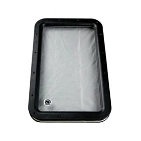 Inner &amp; Outer Window Frame with Seal and Glass; 12&quot; x 21&quot; - Various Colors