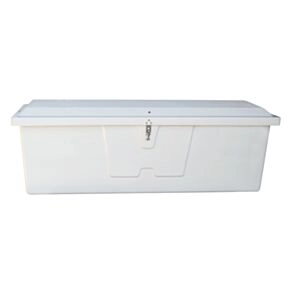 Taylor Made Stow N’ Go Deep Fiberglass Dock Box, White
