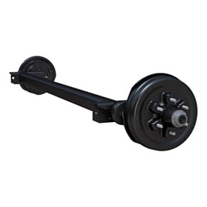 Lippert 6,000-lb. Torsion Trailer Axle - Electric Brakes, 94" Hub Face, 6-Lug