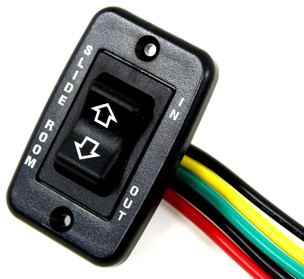 Lippert RV Slide-Out Electric Switch Assembly - Black #117460
