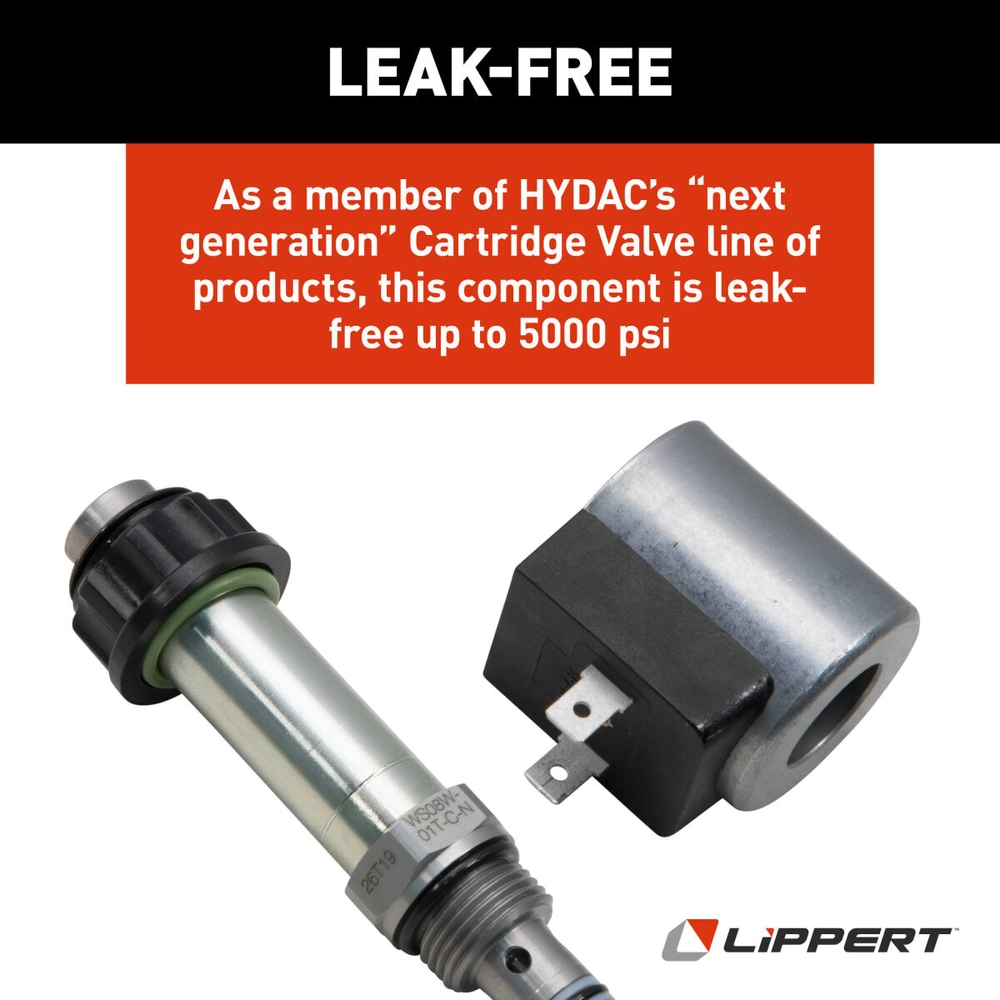 LASERUSH 5S UL1　DEMO Lippert HYDAC Replacement Cartridge Valve Assembly #138417 | Lippert