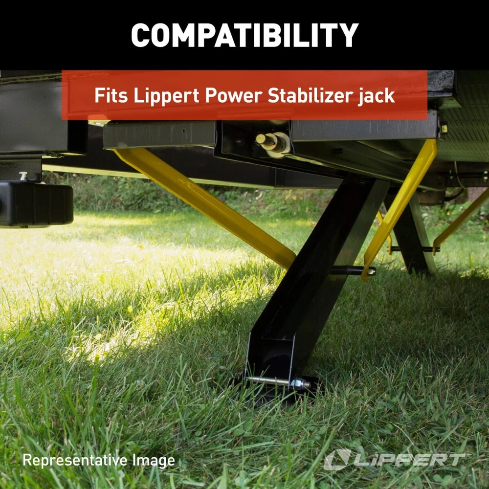 Lippert Replacement RV Power Stabilizer Foot Pad - 5.88
