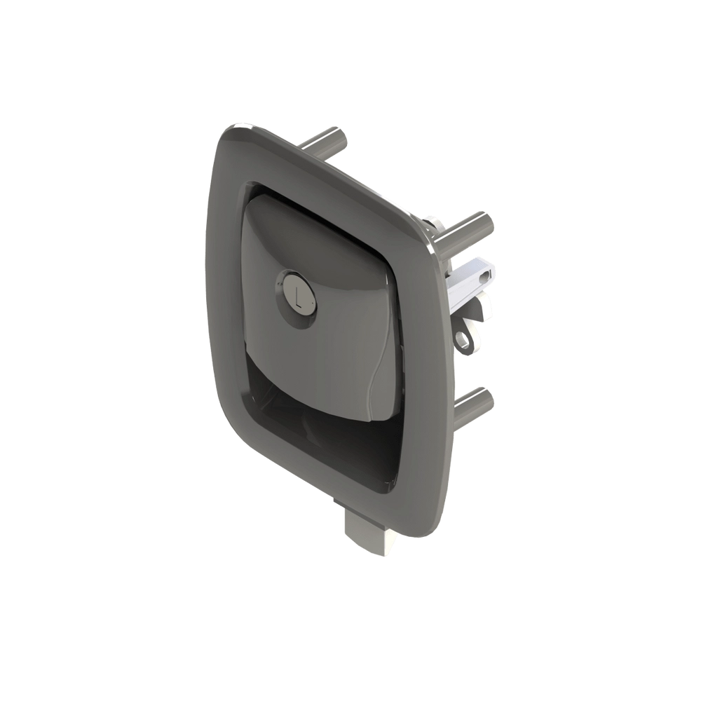 Lippert Baggage Door Slam Latch - Black #2020001474 | Lippert