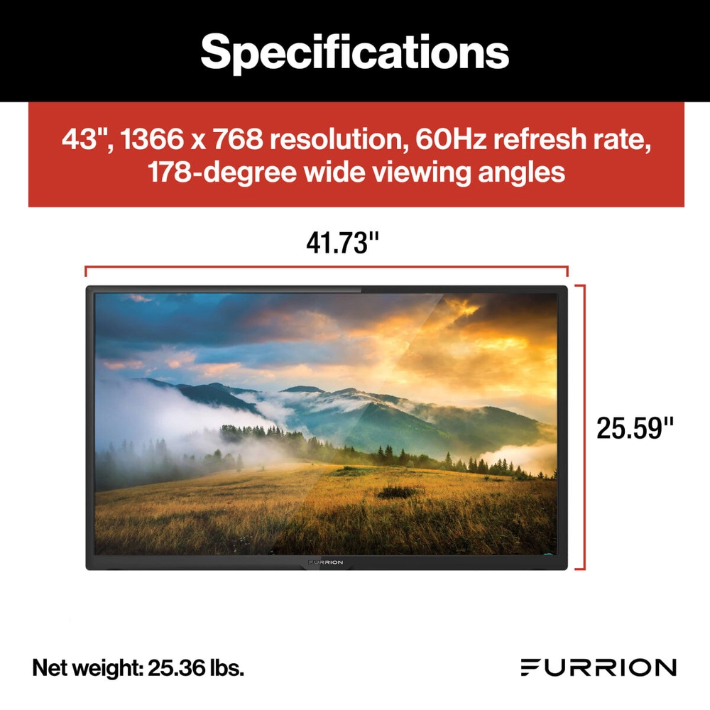 Furrion Direct LED TV - 43