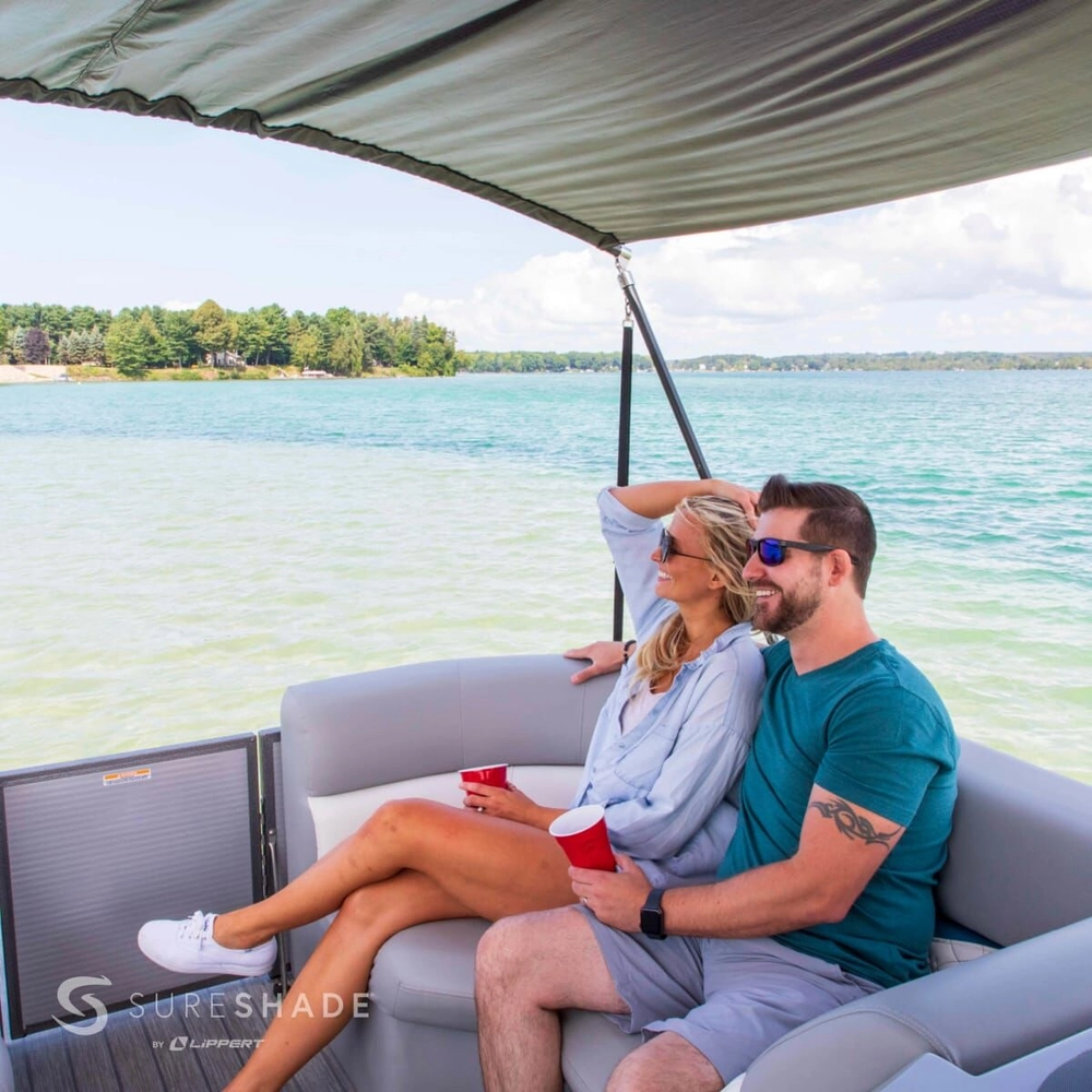 Shop SureShade Bimini Extension for Pontoon Boats | Lippert