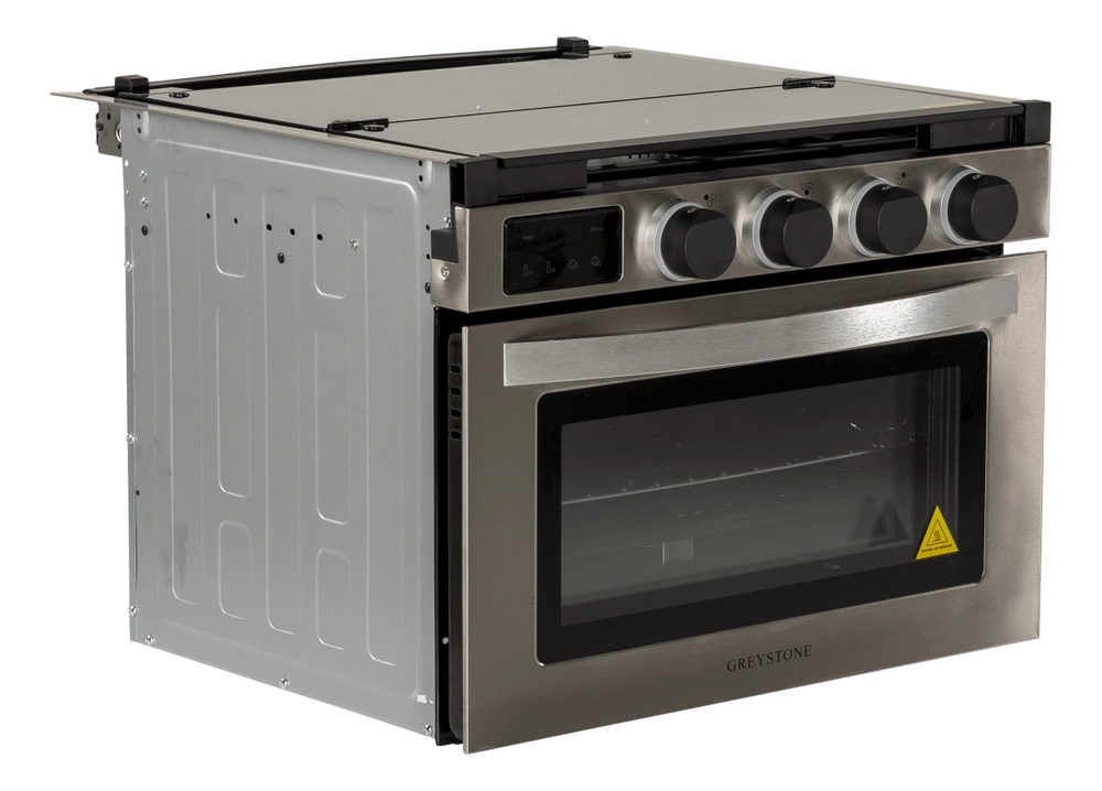 Greystone® Gas Digital RV Range - 12V, 17