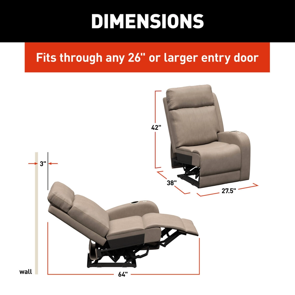 Thomas Payne® Signature Seismic Series RV Theater Seating Recliner