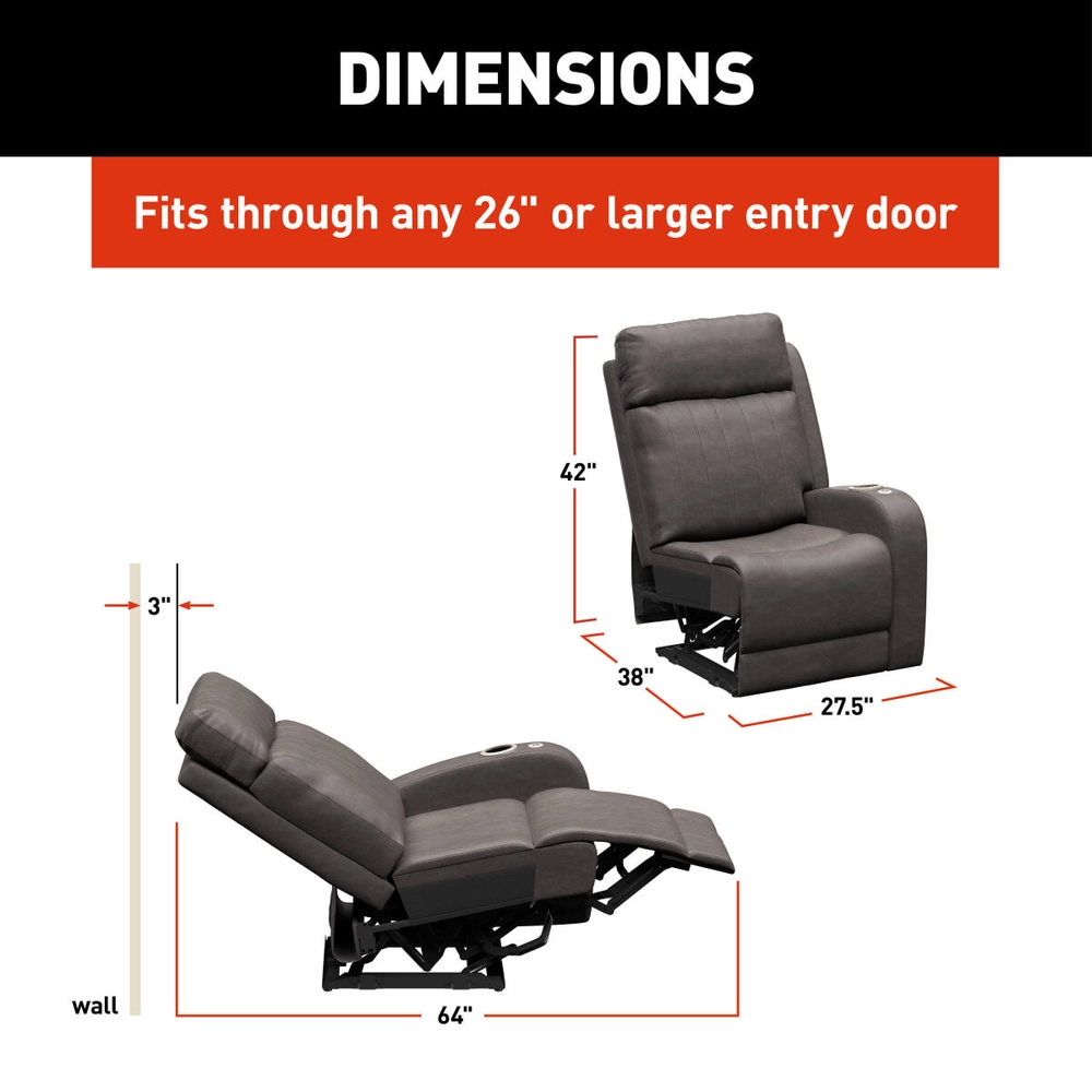 Thomas Payne® Signature Seismic Series RV Theater Seating Recliner